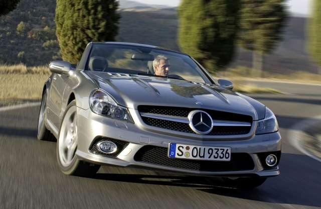 SL-mercis mamák vezetik az USA gyorshajtási toplistát