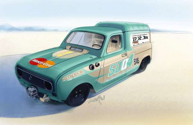 Veteránnal a sóstóban