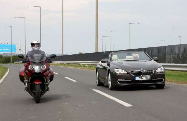 Luxus BMW-érzés hat kerékkel - 640i Cabrio és K 1600 GT teszt