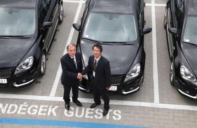 Janics Natasáé a kétmilliomodik hazai Swift