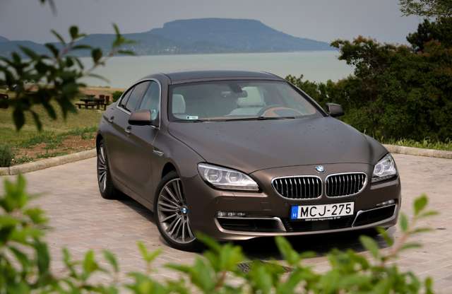 Amilyen brutális az ára, olyan jó autó a BMW 6 Gran Coupe