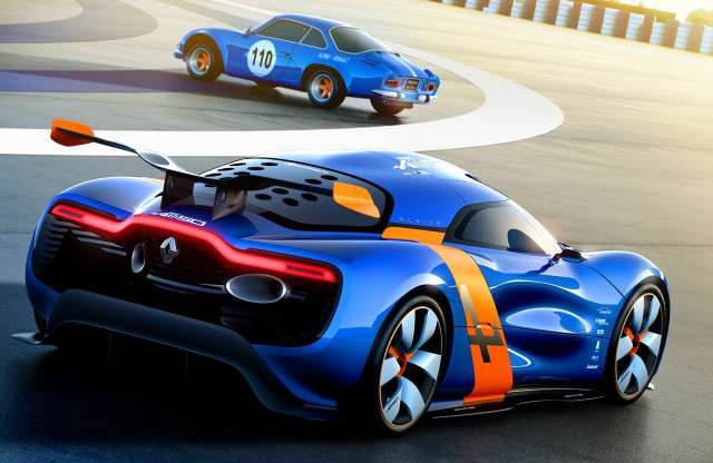 Renault Alpine akkor és most. Most