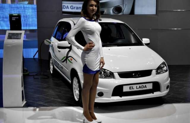 Elektromos Kalinát mutatott be a Lada Moszkvában