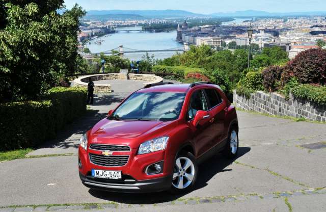 Van még, aki a 4x4-re szavaz. Itt a Chevrolet Trax