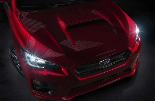Első képen az új Subaru izomautó. Legalábbis az orra