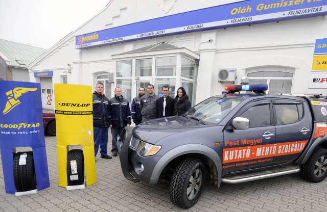 Életmentő abroncsok a Goodyeartől