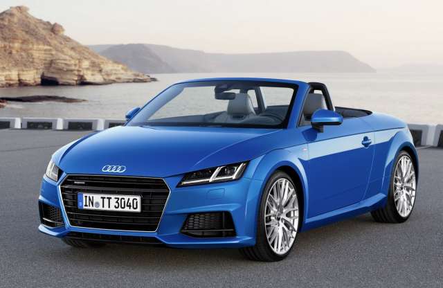 Fedél nélkül: gyári képeken az új Audi TT és TTS roadster