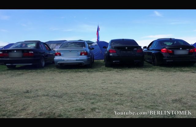 Hangverseny BMW M5 módra