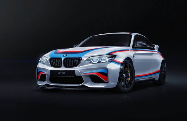 Grafikán képzelték el a BMW M2 CSL-t