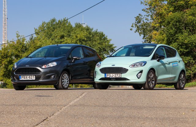 Trendi titánok harca - régi Fiesta az új mellett