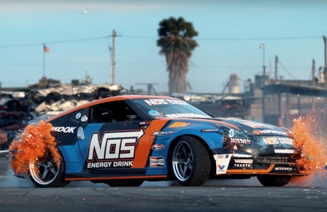 Roncstelepen tombolt Chris Forsberg és a Nissan 370Z