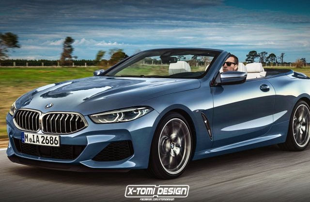 Kabrió és shooting brake is készült a BMW 8-asból