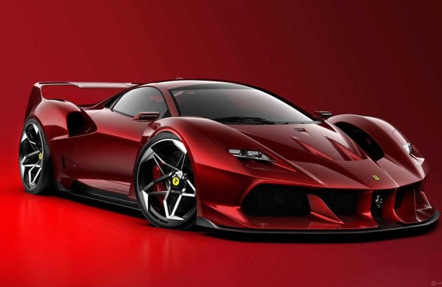 Így nézne ki korunk Ferrari F40 modellje!