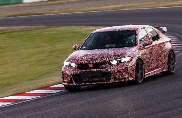 Álcázva döntött körrekordot az új Honda Civic Type R