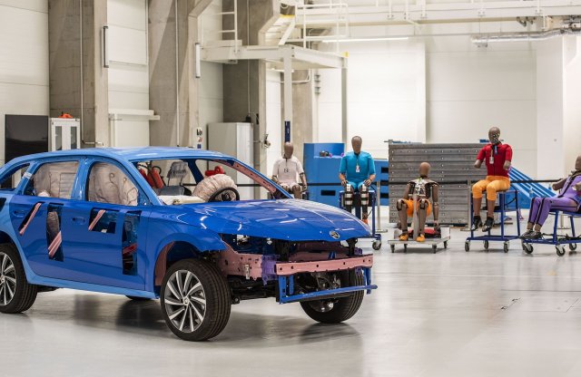 15 éve a Škoda összes töréstesztje ötcsillagos