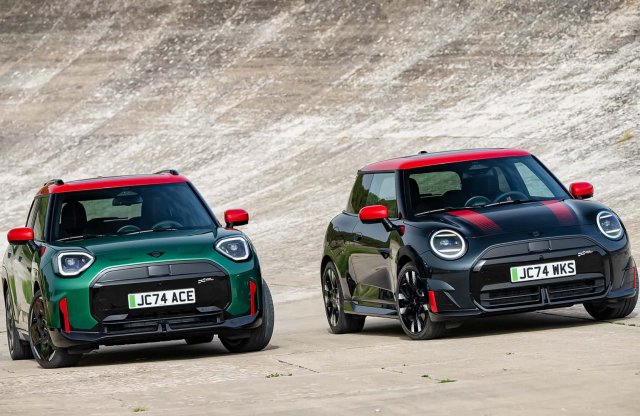 The first electric Mini JCW has arrived now!