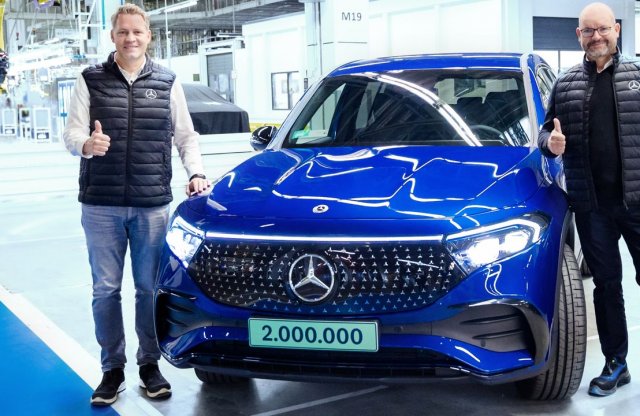 Újabb jelentős mérföldkövet ért el a kecskeméti Mercedes gyár